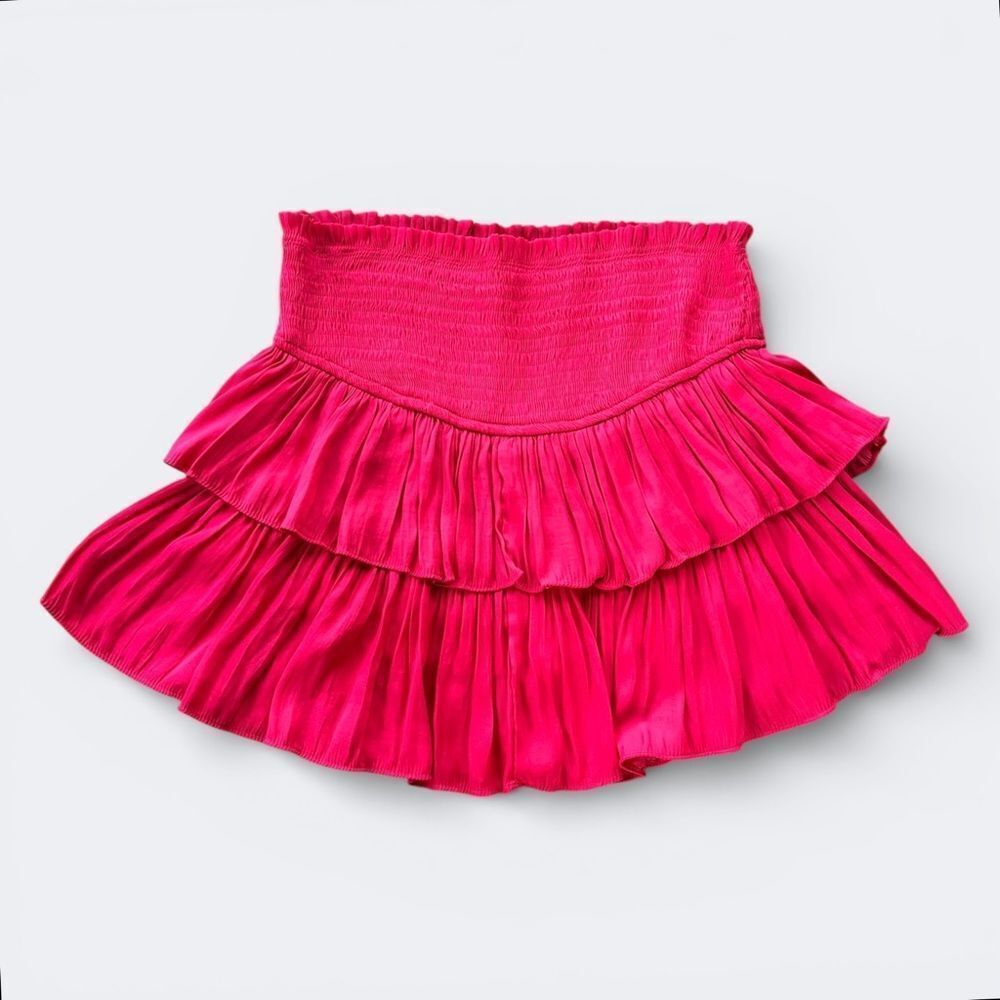 🎉5 for $45🎉 Mustard seed skirt ruffle size M pink